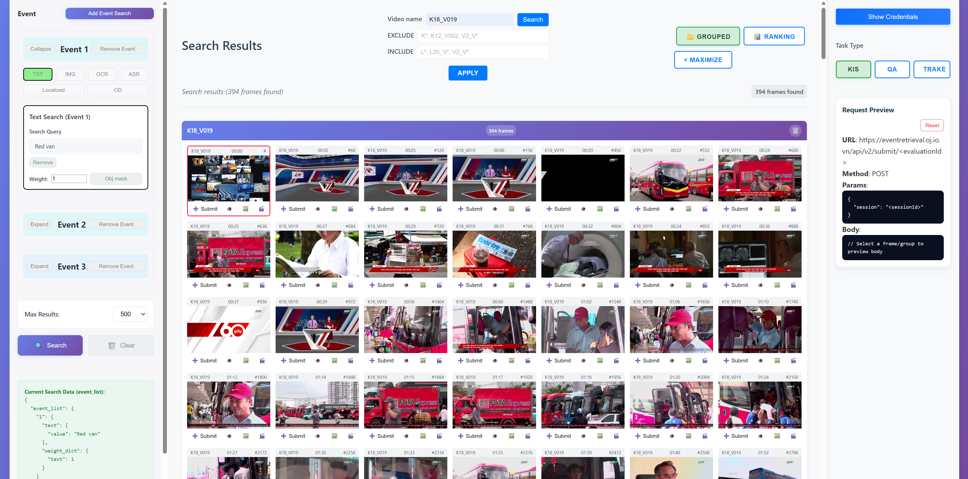 Multimodal Video Retrieval System project preview